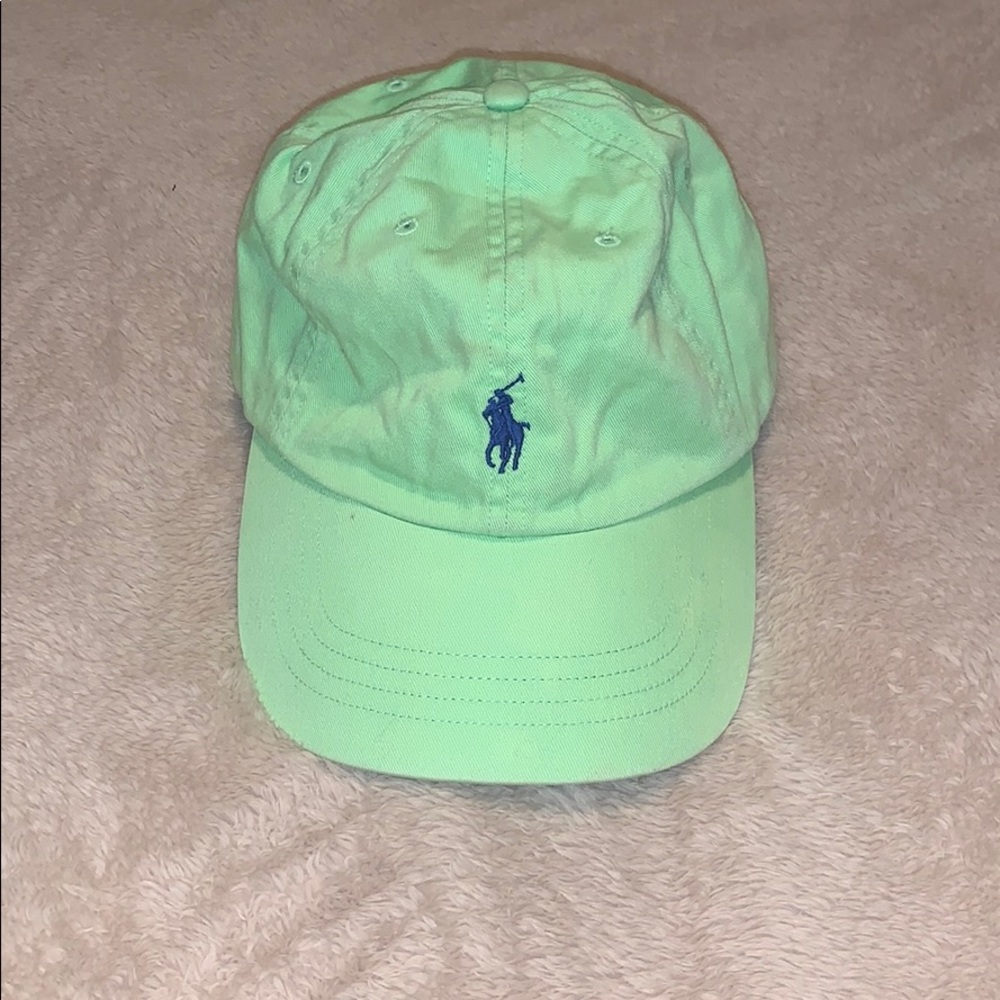 Mint Green Ralph Lauren Polo Hat